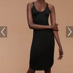 Wilfred free Yasmin in black cutout back tank Dress XS-size